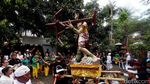 Pawai Ogoh-Ogoh Meriahkan Penyambutan Nyepi di Tanah Abang