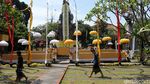 Umat Hindu Rayakan Nyepi dengan Berdoa di Pura Aditya Jaya