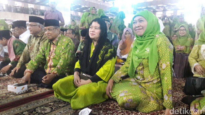 Istri Gus Dur hingga Menko Puan Hadiri 71 Tahun Muslimat NU