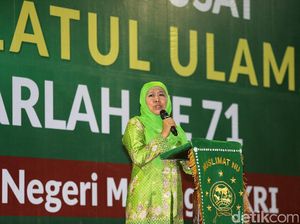 Khofifah Minta Muslimat NU Jaga Bangsa dari Bahaya Narkoba