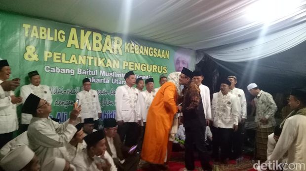 Bersama Hamka Haq, Djarot Hadiri Tablig Akbar Kebangsaan di Jakut