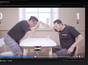 Cerita di Balik Layar Adu Jago Flip Bottle Ahok dan Djarot