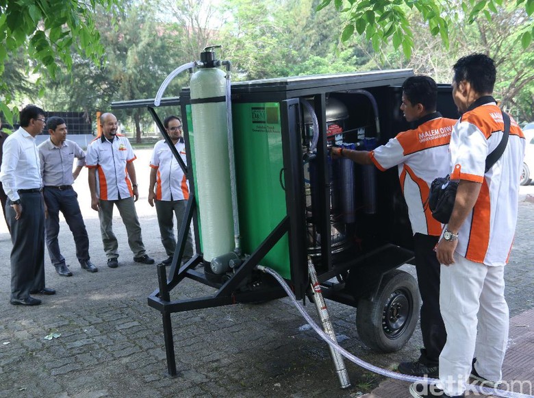 Unsyiah Aceh Ciptakan Alat Pengolahan Air Tenaga Surya