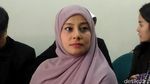 Kenakan Hjiab Ungu, Putri Aisyah Siap Menjanda?