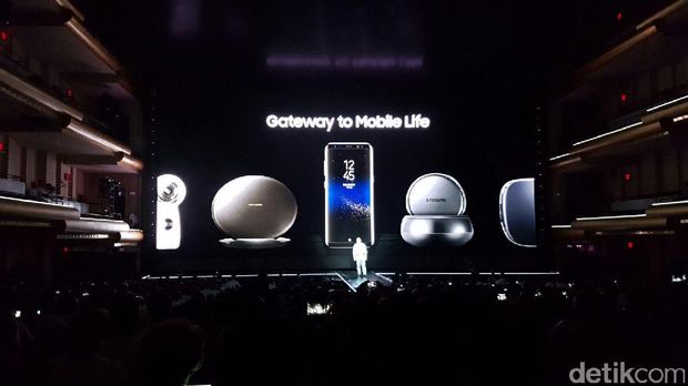 Detik-detik Peluncuran Galaxy S8