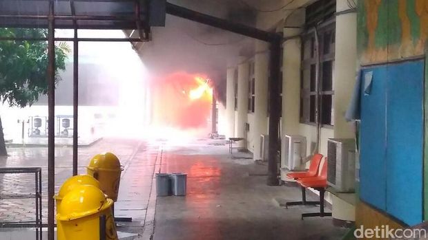Kebakaran di IPB Dipadamkan, Kerugian Ditaksir Rp 2 Miliar