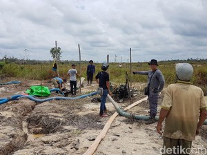 Tanah Runtuh, Penambang Emas di Jambi Terjebak di Lubang Tambang