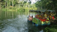 Ajaklah si buah hati untuk datang berkunjung ke Ekowisata Boon Pring. Bisa jadi pilihan baru untuk berwisata di akhir pekan (Aminudin/detikTravel)