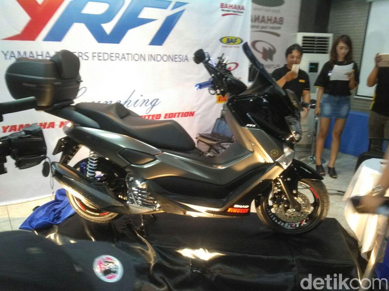 Yamaha NMAX YRFI Edition, Gagah Pas Buat Touring