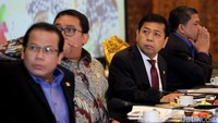 Rapat Konsultasi tersebut dipimpina oleh Ketua DPR RI Setya Novanto dan didampingi Wakil Ketua DPR, Taufik Kurniawan, Fadli Zon dan Fahri Hamzah di Kompleks Parlemen, Senayan, Jakarta, Rabu (29/3/2017).
