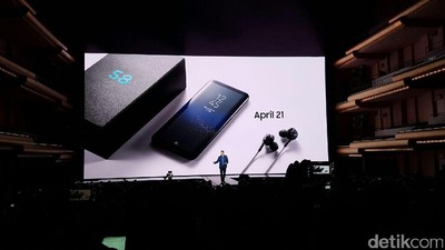 Momen Kelahiran Galaxy S8 di New York
