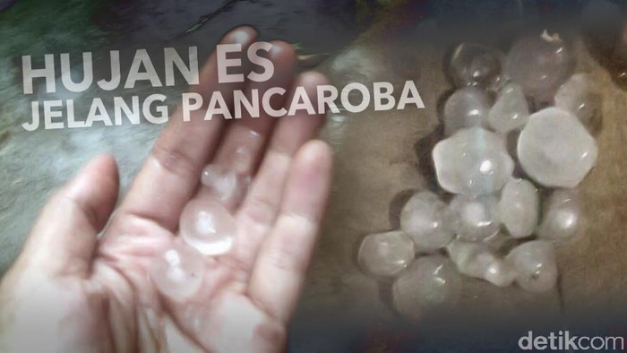 Hujan Es Sempat Guyur Bekasi
