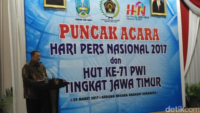 SBY Dapat Gelar Anugerah Prapanca Agung dari PWI Jawa Timur