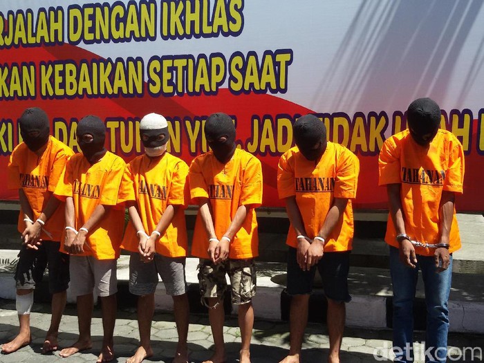 6 Mahasiswa Perampok Minimarket di Yogya Dibekuk, Satu Didor