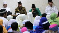 Suasana pertemuan Djan Faridz di Ponpes Syaairullah.