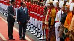 Jokowi Terima Kunjungan Presiden Prancis di Istana