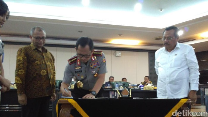 MoU Polri, KPK dan Kejagung Kenalkan e-SPDP