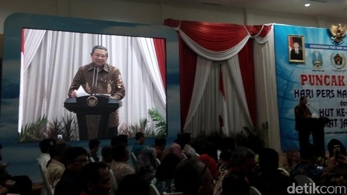 SBY Bicara soal Netralitas Pers Indonesia