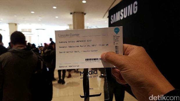 Siaran Langsung dari New York: Peluncuran Galaxy S8