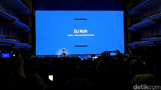 Detik-detik Peluncuran Samsung Galaxy S8