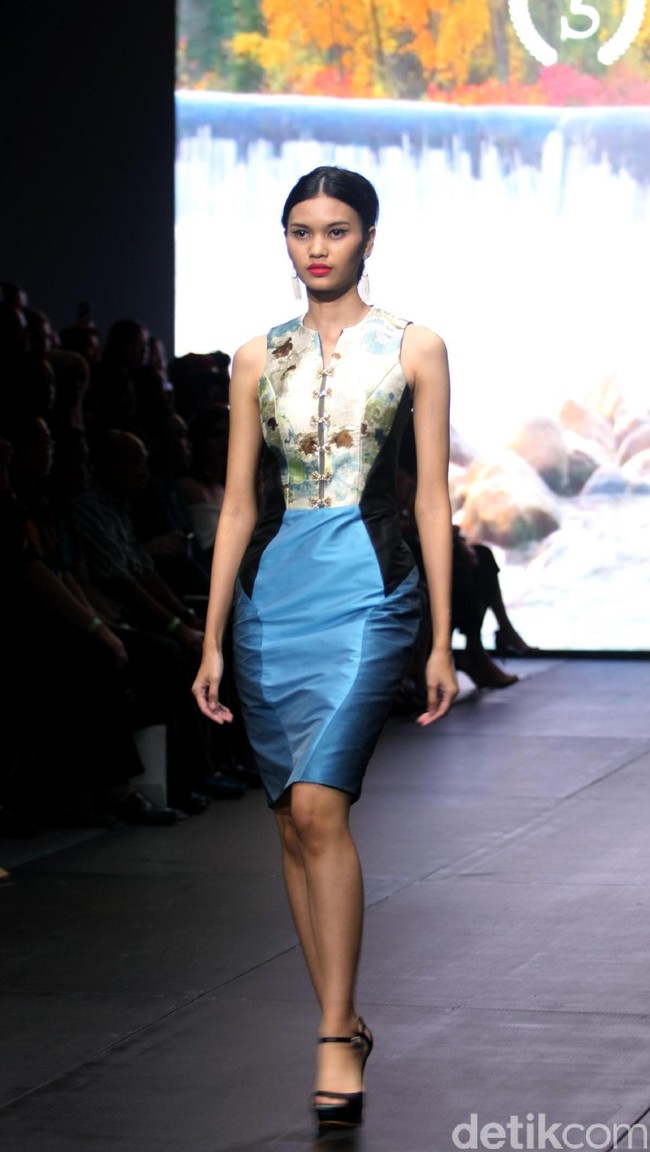 Yosep Sinudarsono mengangkat tema EDEN di Plaza Indonesia Fashion Week 2017. Jakarta. Plaza Indonesia. [Foto: Mohammad Abduh/Wolipop]