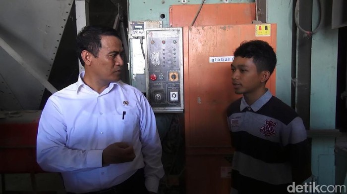 Mentan Marah Lihat Mesin Pengering Gabah Bulog di Sukoharjo Nganggur