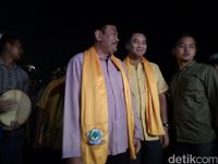 Kenakan Selendang Kuning, Djarot Hadiri Pengajian Golkar