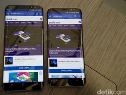 Menggenggam Galaxy S8 di New York