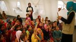 Semangat Anak-anak Pengungsi Irak Untuk Belajar