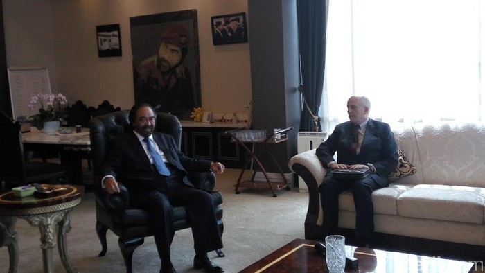 Bertemu Surya Paloh, Dubes AS Dijamu Kopi Gayo