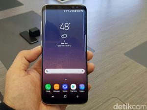 Menjajal Pemindai Wajah Galaxy S8