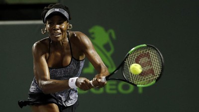 Venus Williams Pijak Semifinal Miami Terbuka