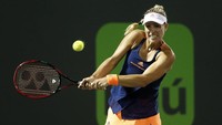 Pada pertandingan ini, pukulan-pukulan tajam Venus membuat Kerber kerepotan. Statistik memperlihatkan, Venus mencetak 32 winner dan 33 unforced error, berbanding 22 winner dan 27 unforced error Kerber. Geoff Burke-USA TODAY Sports/Reuters.