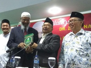Sambangi MUI, Zakir Naik Bicara soal Tuduhan dari Pemerintah India