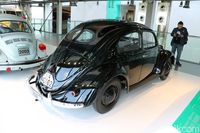 Volkwagen Beetle di Museum VW di Wolfsburg, Jerman. 