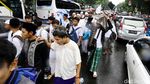 Massa Aksi 313 Tinggalkan Istiqlal Menuju Istana