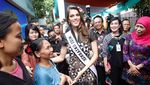 Miss Universe Salurkan Bantuan Sosial Non Tunai