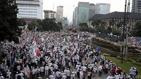 Rencananya aksi akan berakhir pada pukul 17.00 WIB. Setelah itu, massa akan bubar dan menggelar salat Magrib berjamaah.
