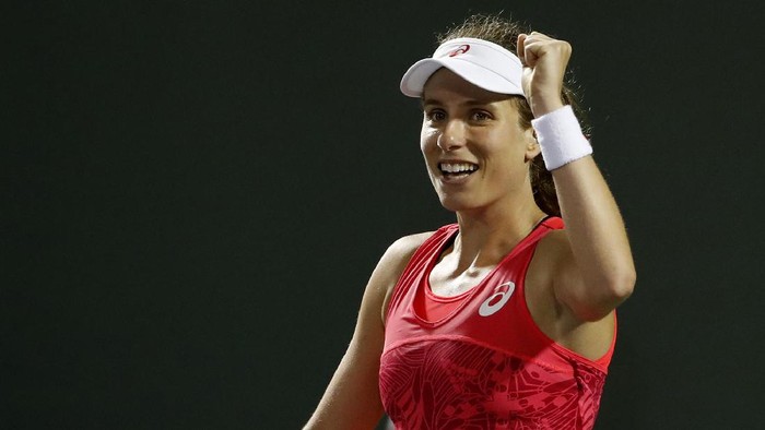 Hentikan Venus, Konta Tantang Wozniacki di Final