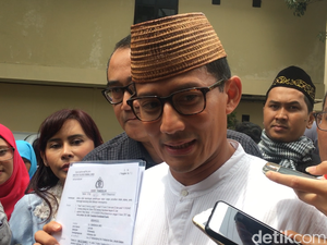 Sandiaga ke Ahok: Saya Patuh Hukum dan Penuhi Panggilan Polisi