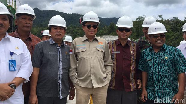 Menteri ESDM di PLTP Sarulla 110 mw