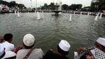 Jelang Magrib, Massa Aksi 313 Bubarkan Diri