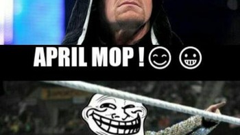 Sejumlah lelucon kerap dikeluarkan saat April Mop, dari bentuk nyata hingga meme di dunia maya. Foto: Internet