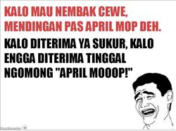 Deretan Meme Kocak April Mop