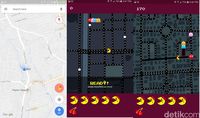 Rayakan April Mop, Google Ubah Maps Jadi Game Pac-Man