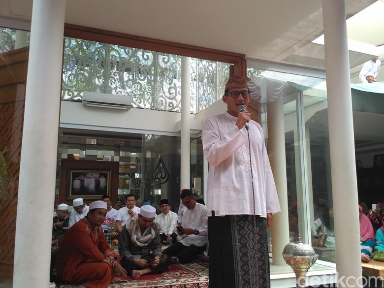Sandiaga: Pilgub Ini Seperti Balapan Mobil, Kami Sudah di Depan Sandiaga: Pilgub Ini Seperti Balapan Mobil, Kami Sudah di Depan