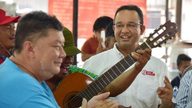 Kunjungi Pasar Muara Karang, Anies Ingin Rangkul Semua Golongan