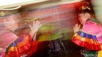Ratusan penyandang disabilitas tersebut berkumpul bersama dalam rangka mendeklarasikan dukungan kepada pasangan Ahok-Djarot di Pilkada DKI Jakarta putaran kedua.