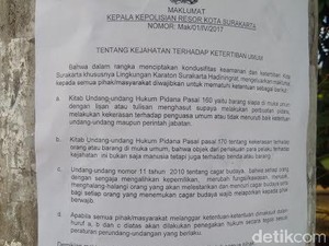 Konflik Keraton Solo Meruncing, Polisi Keluarkan Maklumat