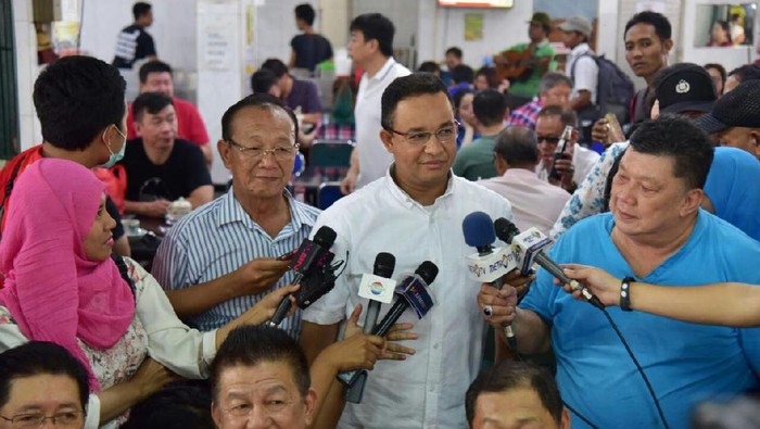 Kunjungi Pasar Muara Karang, Anies Ingin Rangkul Semua Golongan
